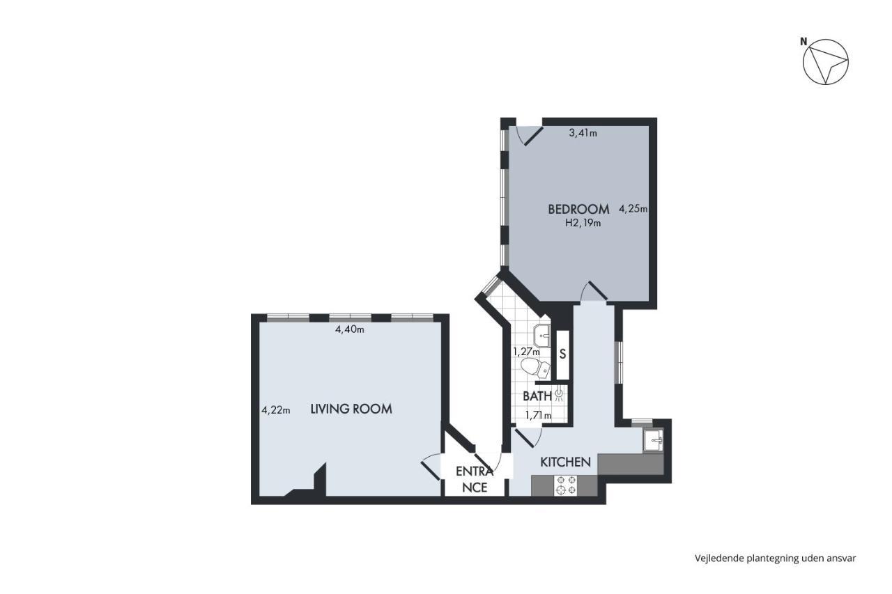 Sanders Central - Petite One-Bedroom Apartment In The Middle Of It All Kodaň Exteriér fotografie